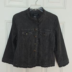 Sandro Black Jacket.  Size Medium